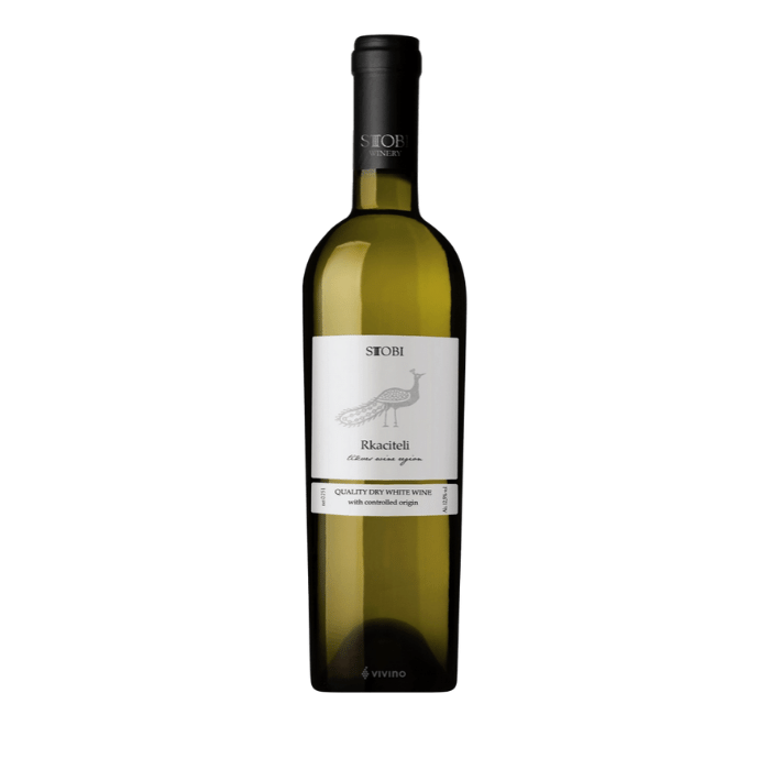 СТОБИ РКАЦИТЕЛИ – ВИНО БЕЛО 0.75 Л