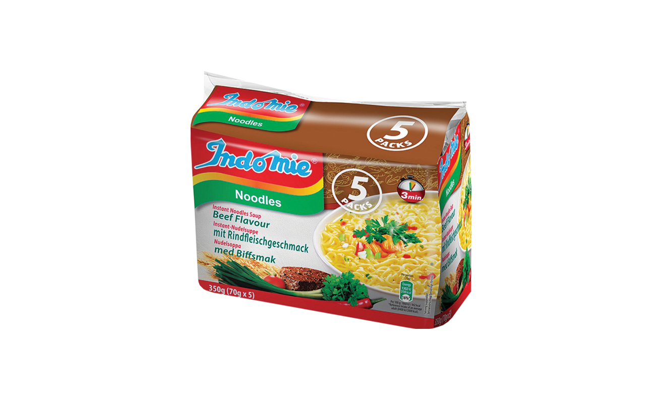 ИНДОМИ НУДЛИ ГОВЕДСКИ 5 Х 75 ГР