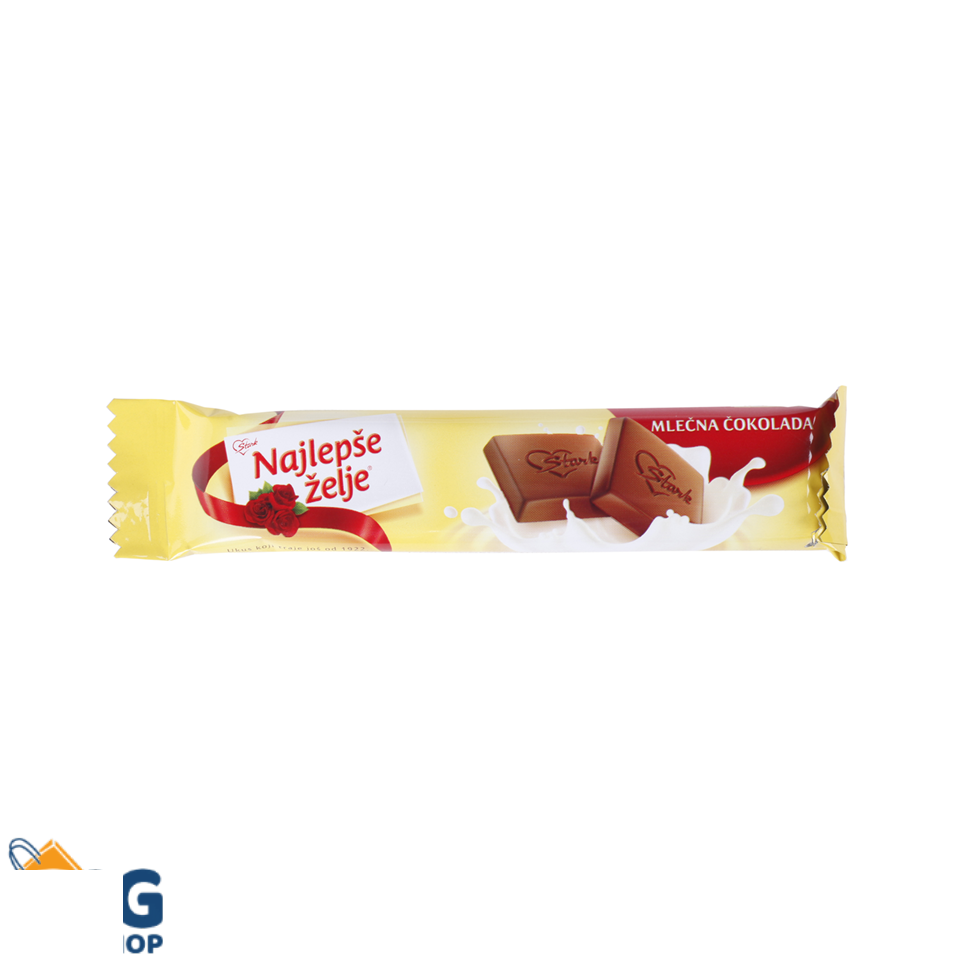 ЧОКОЛАДА НАЈЛЕПШЕ ЖЕЉЕ МЛЕЧНО 30 ГР