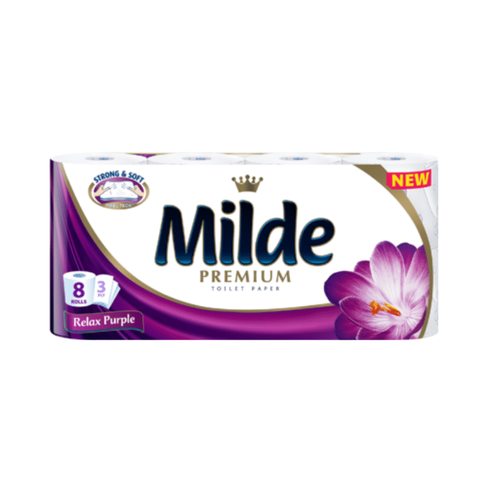 МИЛДЕ РЕЛАКС – ТОАЛЕТНА ХАРТИЈА 8 / 1