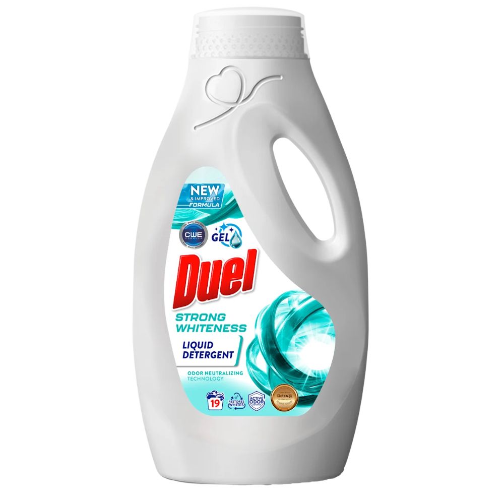 ДУЕЛ ТЕЧЕН ДЕТЕРГЕНТ 855МЛ СТРОНГ ВАЈТНЕС