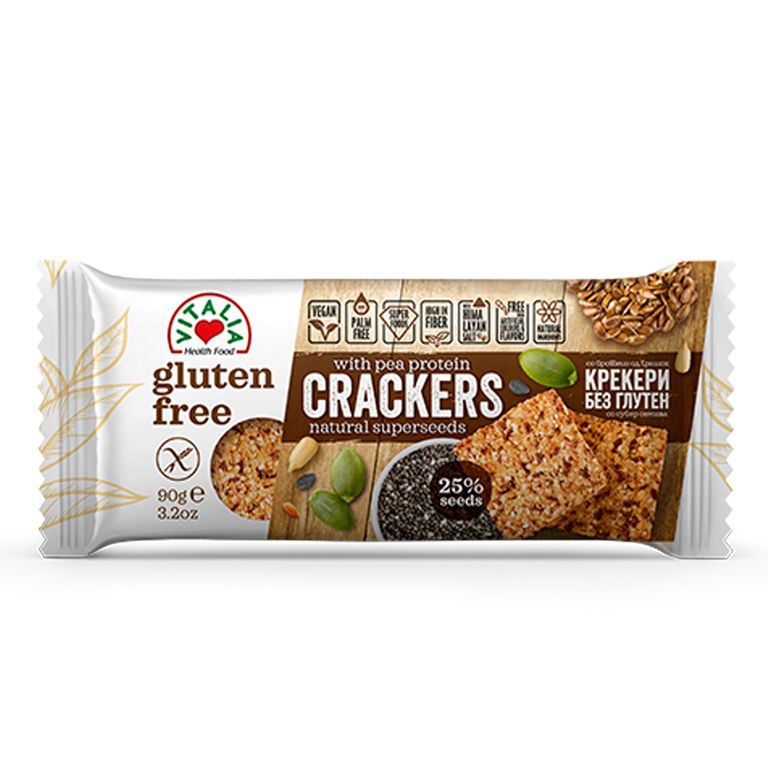 ВИТАЛИА КРЕКЕР БЕЗ ГЛУТЕН СЕМИЊА Г 90