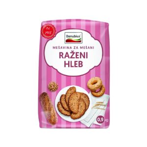 ДАНУБИУС БРАШНО МЕШАН ЗА РЖАН ЛЕБ 900 ГР
