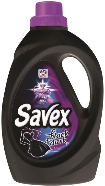 ДЕТЕРГЕНТ САВЕКС ТЕЧЕН БЛЕК И ДАРК 0.945 Л