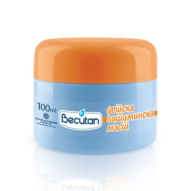 БЕКУТАН ДЕТСКА ВИТАМИНСКА МАСТ 100 МЛ