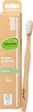 АЛВЕРДЕ ЧЕТКА ЗА ЗАБИ ДРВЕНА СРЕДНА 1 ПАРЧЕ