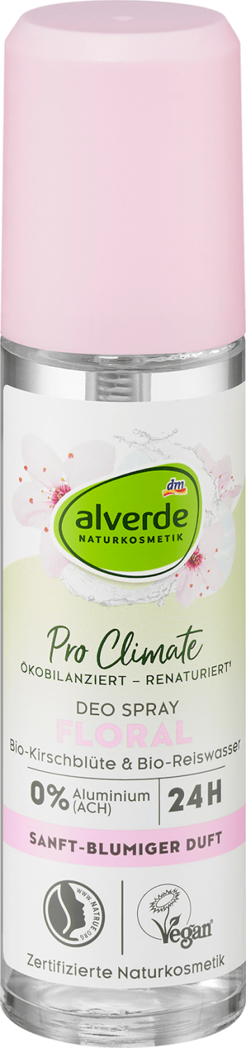 АЛВЕРДЕ ДЕО СПРЕЈ ЦРЕША И ОРИЗОВА ВОДА 75 МЛ