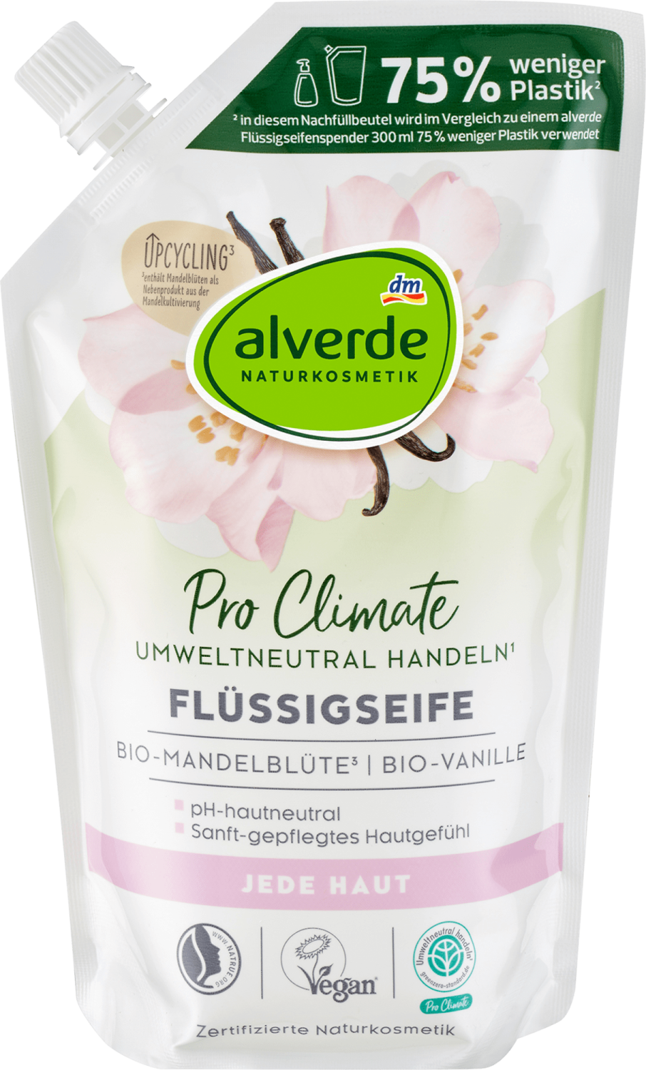 АЛВЕРДЕ ТЕЧЕН САПУН ЦВЕТ ОД БАДЕМ И ВАНИЛА 500 МЛ