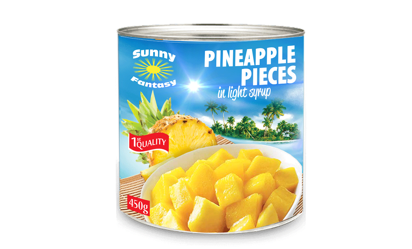 Ананас Парчиња 565г
