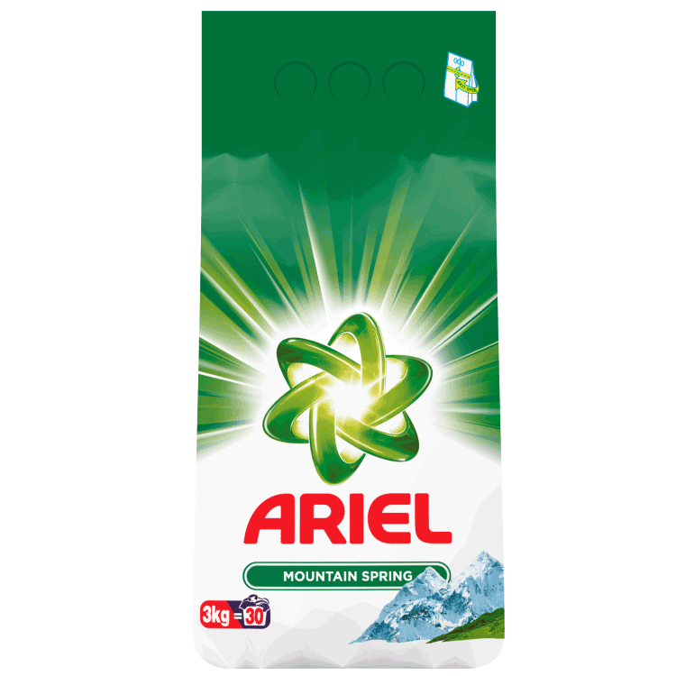 АРИЕЛ ПРАШОК 3 КГ МОНТАЈН СПРИНГ 3000