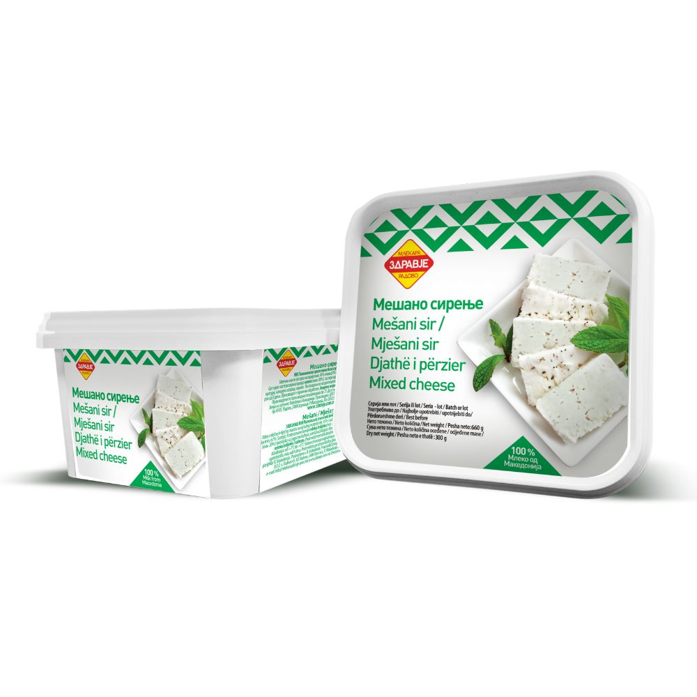 ЗДРАВЈЕ РАДОВО МЕШАНО СИРЕЊЕ КАНТИЧКА 22%ММ 1 КГ