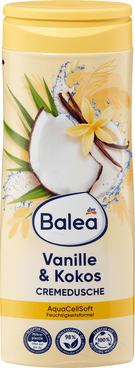 БАЛЕА КРЕМАСТ ТУШ ГЕЛ ВАНИЛА И КОКОС 300 МЛ