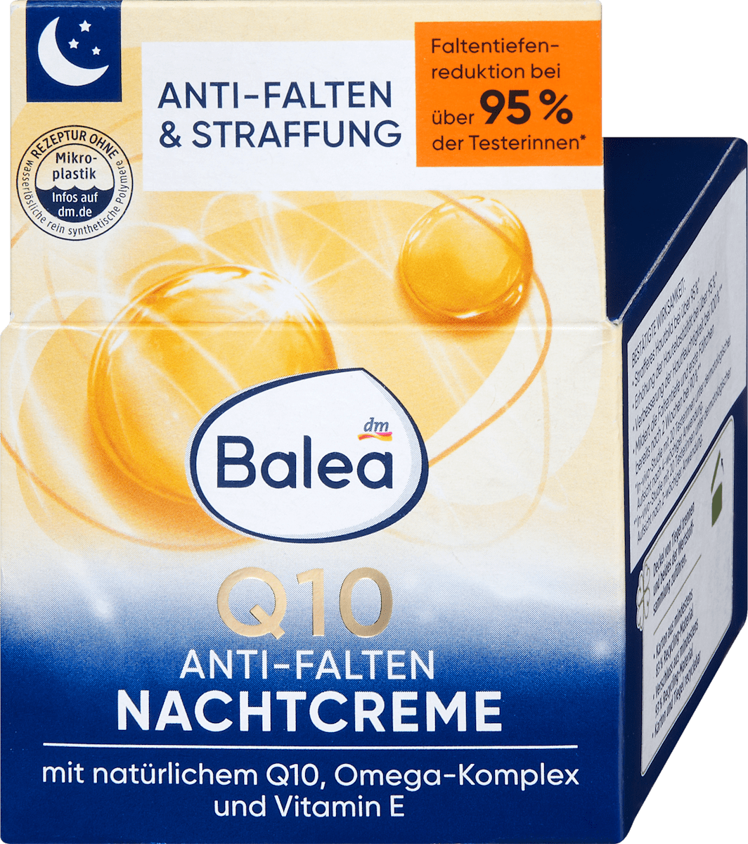 БАЛЕА КУ10 НОЌНА КРЕМА ПРОТИВ БРЧКИ 50 МЛ.