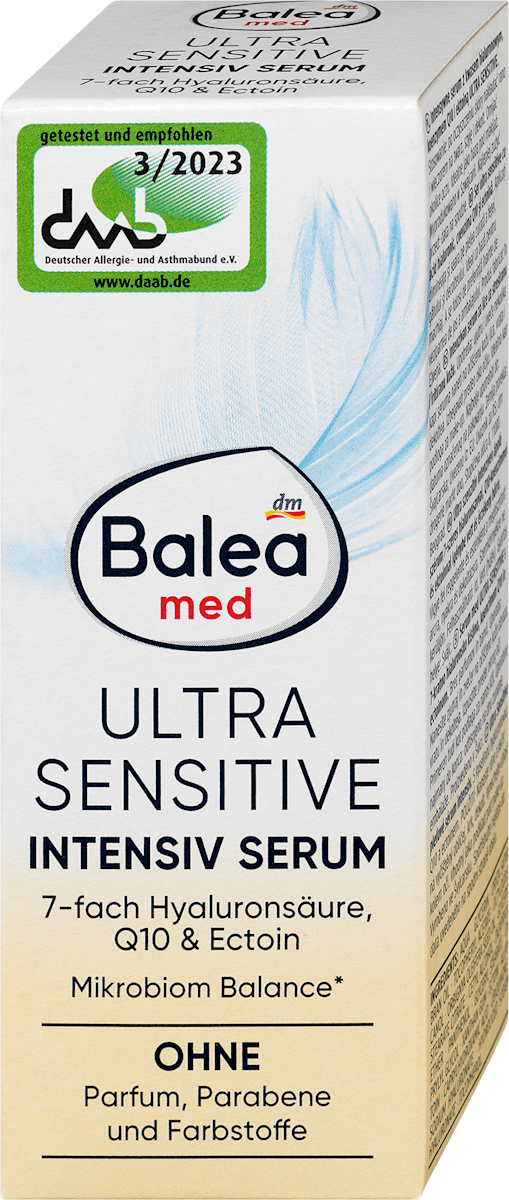 БАЛЕА МЕД УЛТРА СЕНЗИТИВ СЕРУМ АНТИ ЕЈЏ 30 МЛ