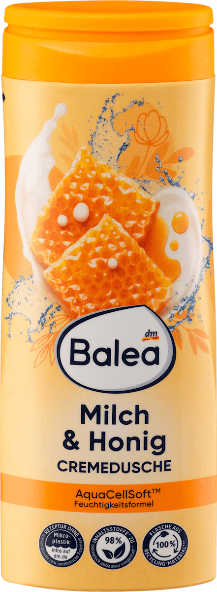 БАЛЕА ТУШ ГЕЛ МЕД И МЛЕКО 300 МЛ