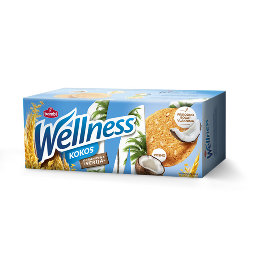 БАМБИ ВЕЛНЕС ИНТЕГРАЛЕН КЕКС СО КОКОС 210 ГР