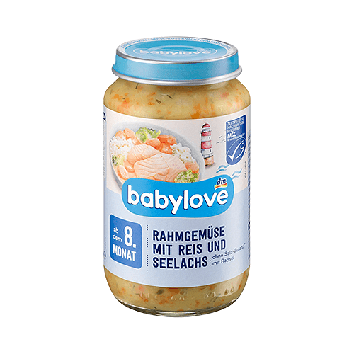 БЕБИЛОВЕ КАШИЧКА ЗЕЛЕНЧУК ОРИЗ И ЛОСОС 220 Г