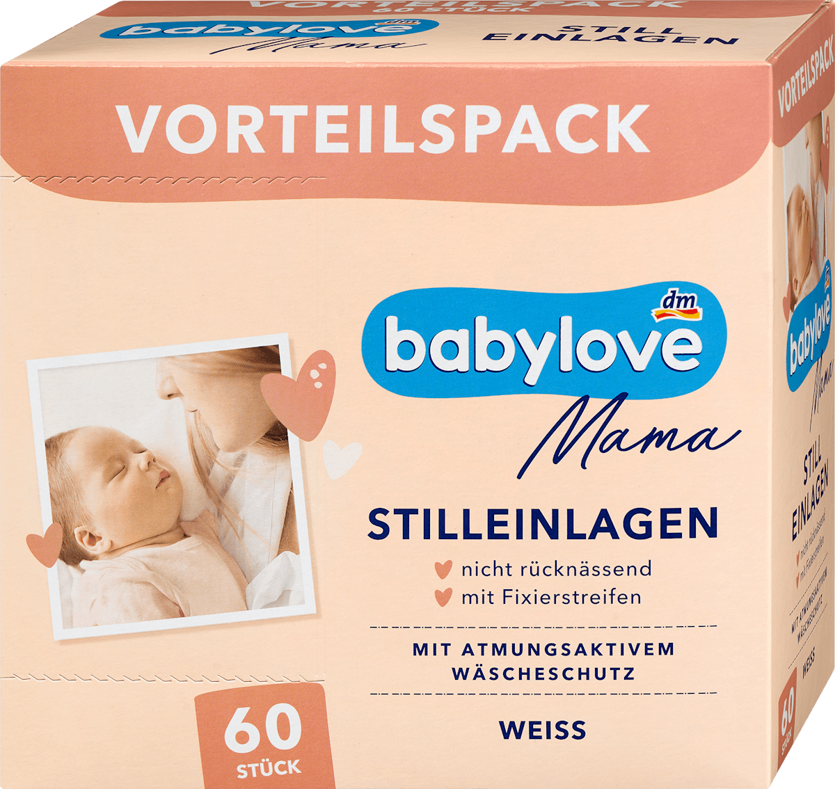 БЕБИЛОВЕ МАМА ПЕРНИЧИЊА ЗА ДОЕЊЕ БЕЛИ 60 ПАРЧИЊА