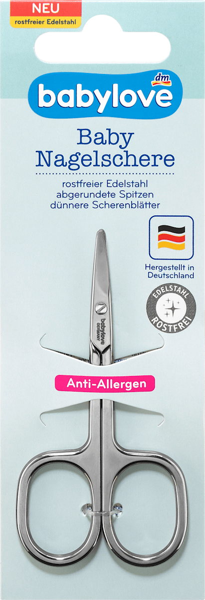 БЕБИЛОВЕ НОЖИЦИ ЗА НОКТИ АНТИАЛЕРГЕНСКИ 1 ПАРЧЕ