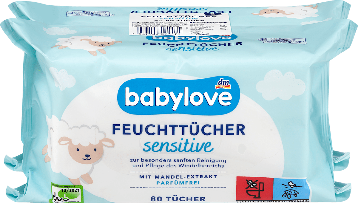 БЕБИЛОВЕ ВЛАЖНИ МАРАМИЦИ СЕНЗИТИВ 2 * 80 ПАРЧИЊА