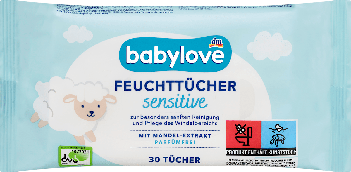 БЕБИЛОВЕ ВЛАЖНИ МАРАМИЦИ СЕНЗИТИВ 30 ПАРЧИЊА