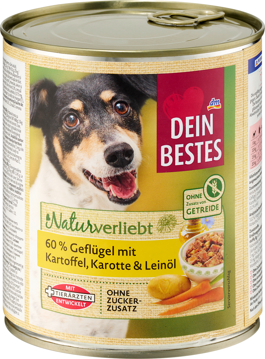 ДАЈН БЕСТЕС ХРАНА ЗА КУЧЕ МОРКОВ КОМПИР 800 Г