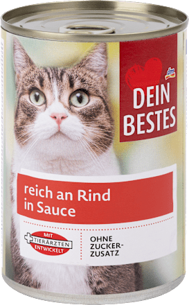 ДАЈН БЕСТЕС ХРАНА ЗА МАЧКА СО ГОВЕДСКО ВО ЖЕЛЕ 415 Г