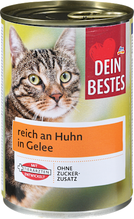 ДАЈН БЕСТЕС ХРАНА ЗА МАЧКА СО ПИЛЕШКО ВО ЖЕЛЕ 415 Г