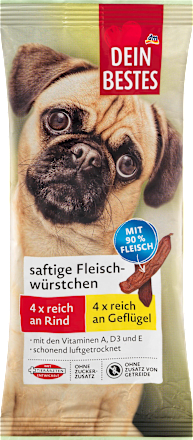 ДАЈН БЕСТЕС КОБАСИЦИ ЗА КУЧЕ ГОВЕДСКИ И ПИЛЕШКИ 60 ПАРЧИЊА