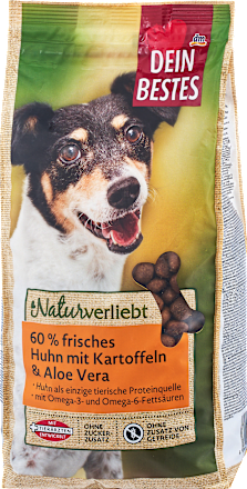 ДАЈН БЕСТЕС СУВА ХРАНА ЗА КУЧЕ ПИЛЕШКО И АЛОЕ ВЕРА 1КГ