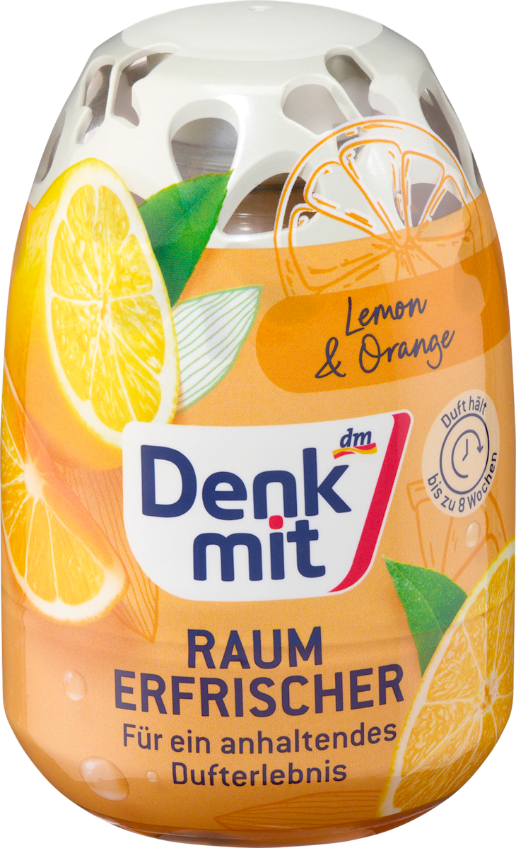 ДЕНКМИТ ОСВЕЖУВАЧ НА ПРОСТОРИИ ЛИМОН И ПОРТОКАЛ 150 МЛ
