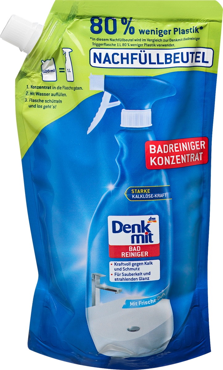 ДЕНКМИТ СРЕДСТВО ЗА ЧИСТЕЊЕ БАЊА ДОПОЛНА 500 МЛ