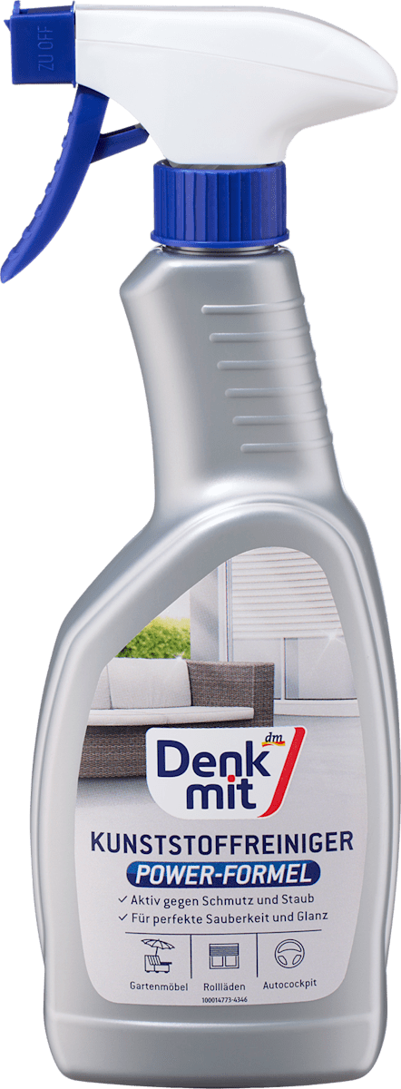 ДЕНКМИТ СРЕДСТВО ЗА ЧИСТЕЊЕ ПЛАСТИКА 500 МЛ