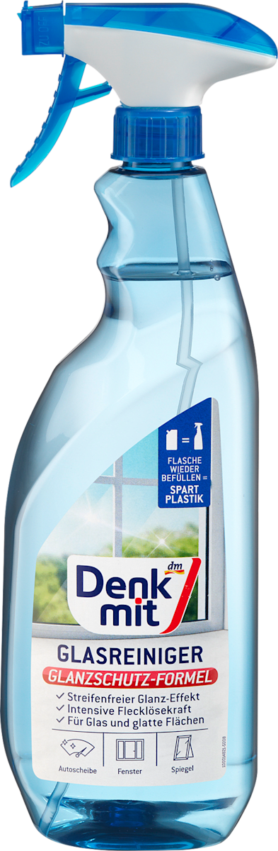 ДЕНКМИТ СРЕДСТВО ЗА ЧИСТЕЊЕ СТАКЛО 1 Л.