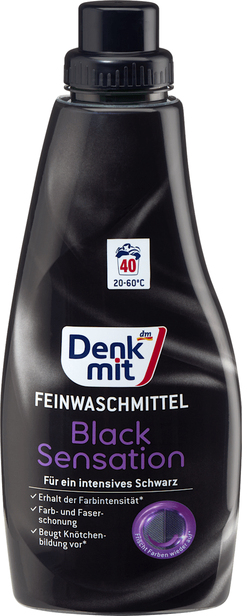 ДЕНКМИТ ТЕЧЕН ДЕТЕРГЕНТ ЗА ЦРНИ АЛИШТА СЕНЗИТИВ 1 Л.