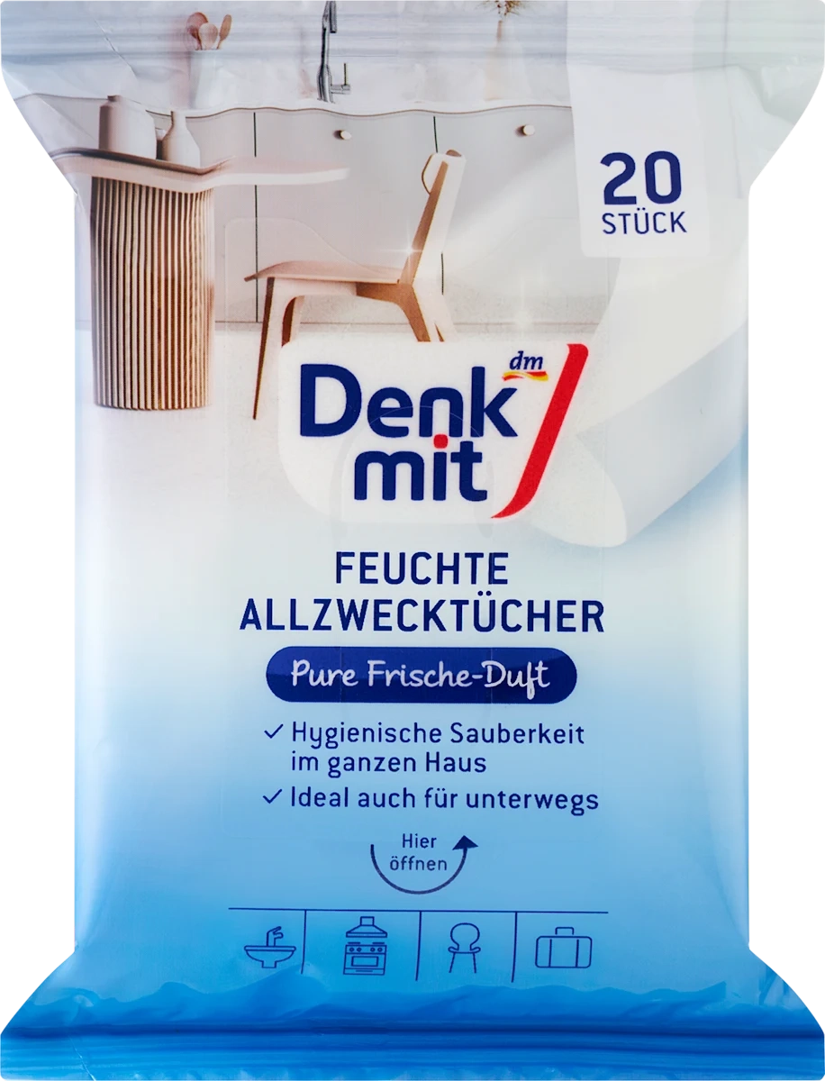 ДЕНКМИТ УНИВЕРЗАЛНИ ВЛАЖНИ МАРАМИЦИ ПАУЕР 20 ПАРЧИЊА