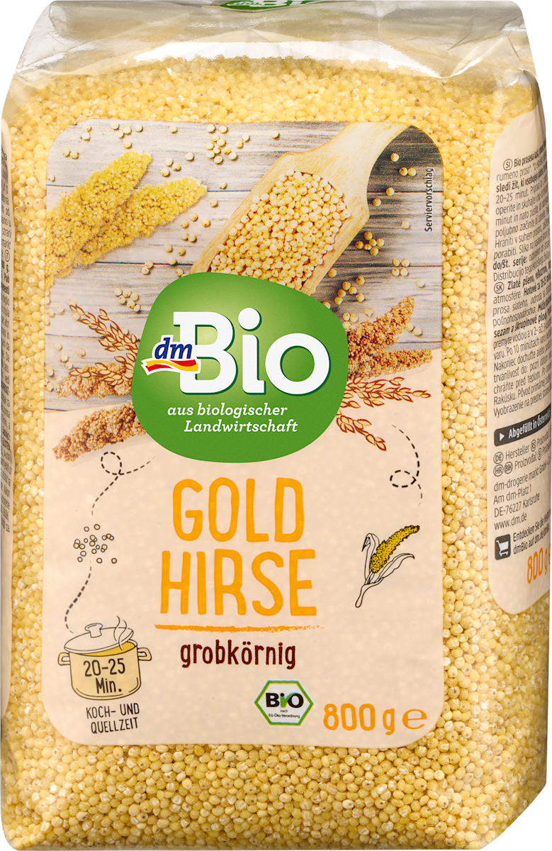 ДМ БИО ИЗЛУПЕНО ЗЛАТНО ПРОСО 800 Г