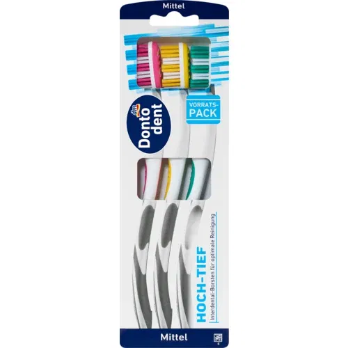 ДОНТОДЕНТ ЧЕТКА ЗА ЗАБИ СРЕДНА 3 ПАРЧИЊА