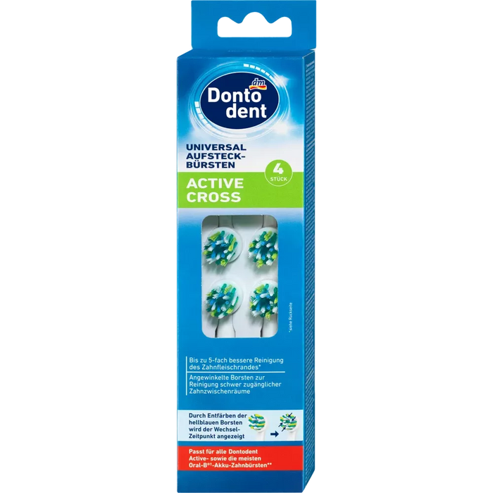 ДОНТОДЕНТ УНИВЕРЗАЛНИ ЗАМЕНСКИ ВМЕТОЦИ АКТИВ КРОС 4 ПАРЧИЊА