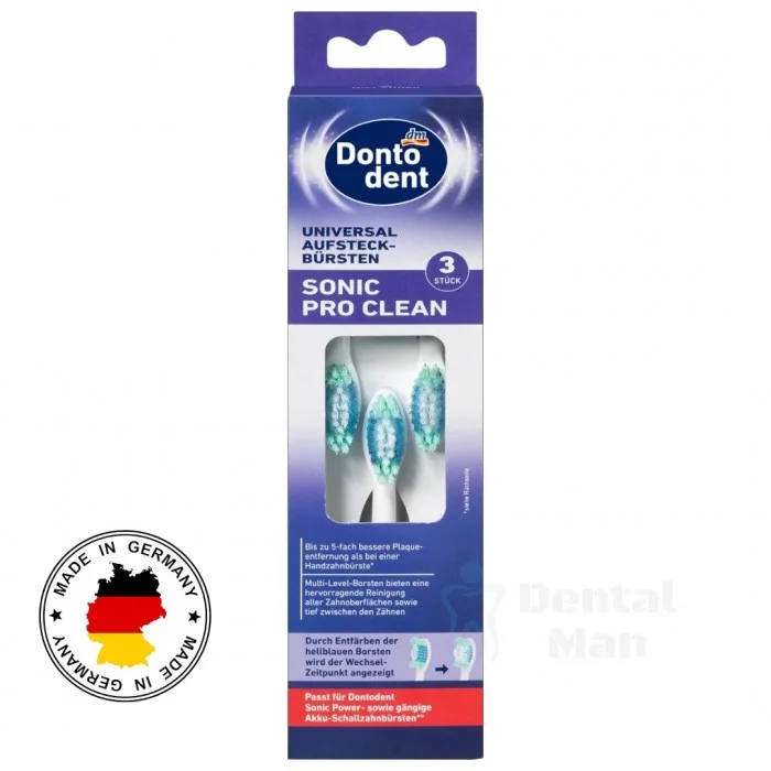 ДОНТОДЕНТ ЗАМЕНСКИ ВМЕТОЦИ СОНИК ПРО КЛИН 3 ПАРЧИЊА