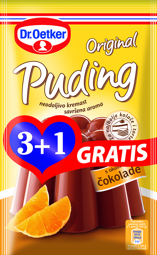 ДР.ЕТКЕР ПУДИНГ ЧОКОЛАДО 3/1 141 ГР