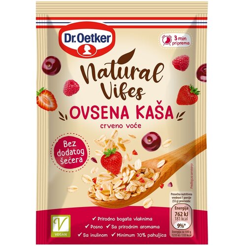 КАША ДР. ЕТКЕР ОВЕСНА ЦРВЕНО ОВОШЈЕ 55 ГР