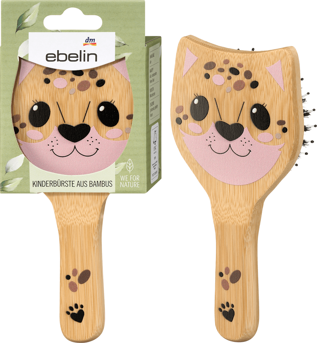 ЕБЕЛИН БАМБУС ДЕТСКА ЧЕТКА 1 ПАРЧЕ