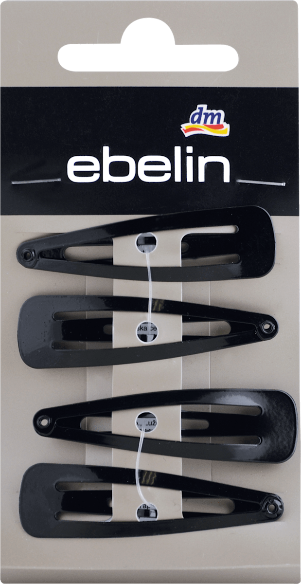 ЕБЕЛИН ШНОЛИ ЗА КОСА ЦРНИ 4 ПАРЧИЊА