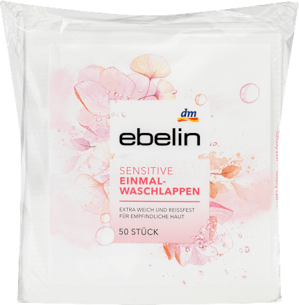 ЕБЕЛИН ЕДНОКРАТНИ СУВИ КРПИ СЕНЗИТИВ 50 ПАРЧИЊА