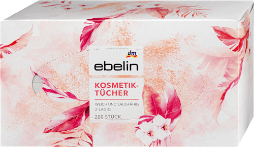 ЕБЕЛИН КОЗМЕТИЧКИ МАРАМИЦИ 2 СЛОЈА 200 ПАРЧИЊА