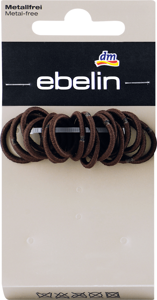 ЕБЕЛИН СТЕГАЧИ ЗА КОСА МИНИ КАФЕНИ 18 ПАРЧИЊА