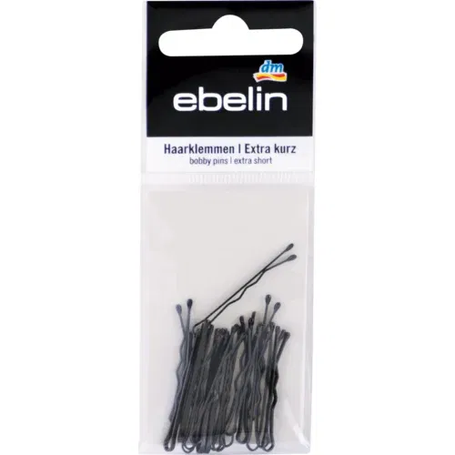 ЕБЕЛИН ШНОЛИ ЗА КОСА ЦРНИ КРАТКИ 18 ПАРЧИЊА