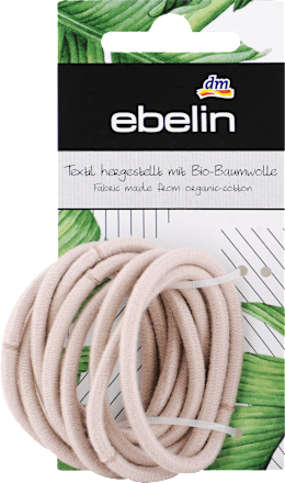 ЕБЕЛИН СТЕГАЧИ ЗА КОСА ОД ОРГАНСКИ ПАМУК 12 ПАРЧИЊА