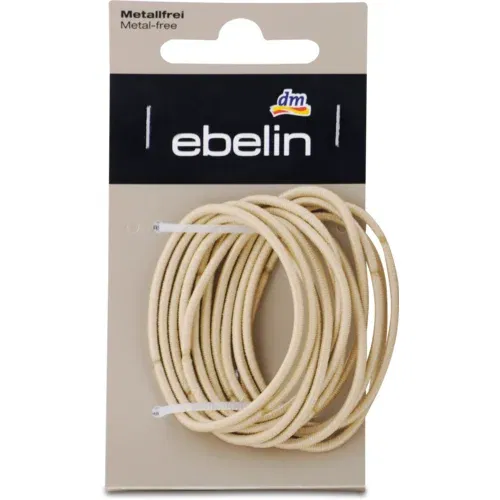 ЕБЕЛИН СТЕГАЧИ ЗА КОСА ТЕНКИ БЕЖ 12 ПАРЧИЊА